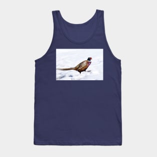 Pheasant in Winter. Tank Top